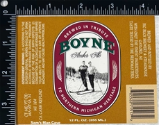 Boyne Amber Ale Label