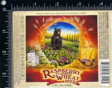 Raspberry Wheat Beer Label