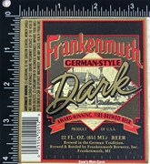 Frankenmuth German Style Dark Beer Label