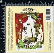 Dark Horse Raspberry Ale Sticker Label