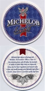 Michelob Light Beer Coaster