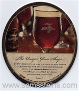 Michelob AmberBock Unique Glass Beer Coaster