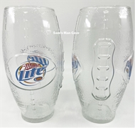 Miller Lite Football Glass Set