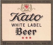 Kato White Label Beer IRTP Label