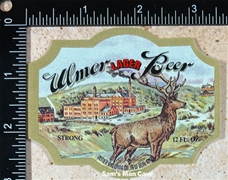 Ulmer Lager Strong Beer Label