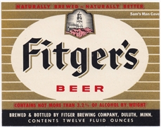 Fitger's Beer Label