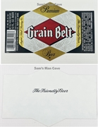 Grain Belt Premium Beer Label