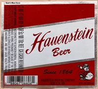 Hauenstein Beer Label