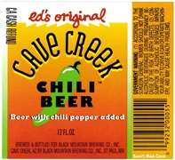 Ed's Original Cave Creek Chili Beer Label