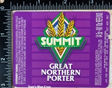 Summit Great Northern Porter Label
