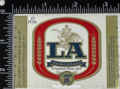 Anheuser-Busch LA Beer Label