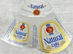 Natural Light Beer Label