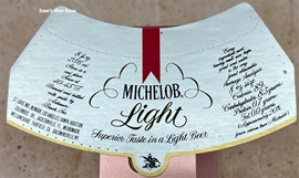 Michelob Light Beer Label