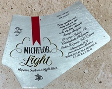 Michelob Light Beer Label