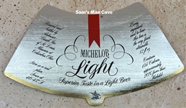 Michelob Light Beer Label