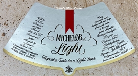 Michelob Light Beer Label