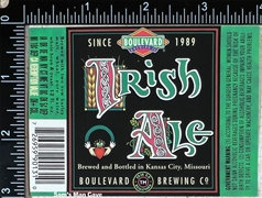 Boulevard Irish Ale Label
