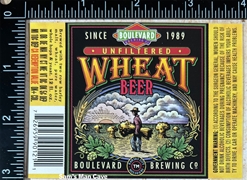 Boulevard Wheat Beer Label