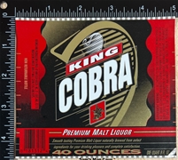 King Cobra Malt Liquor Label