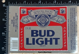 Bud Light Beer Label