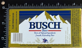 Busch Beer Label