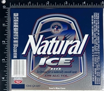 Natural Ice Beer Label