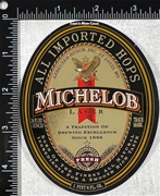 Michelob Lager Beer Label