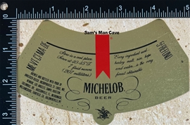 Michelob Beer Label 