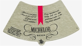 Michelob Beer Label 