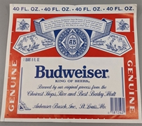 Budweiser Beer Label