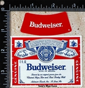 Budweiser Beer Label