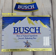 Busch Beer Label with neck label