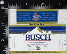 Busch Beer Label