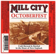 Mill City Octoberfest Beer Label