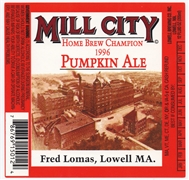 Mill City Pumpkin Ale Beer Label