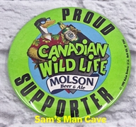 Molson Canadian Wildlife Pinback