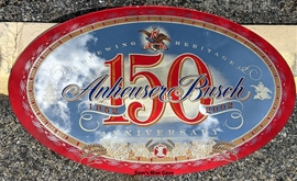 Anheuser Busch 150th Anniversary Mirror