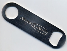 Bud Light Small Stainless Steel Opener