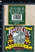 River City Dark Beer Label