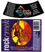 Devil's Elbow IPA Beer Label with neck