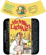Mr. Mike's Light Ale Beer Label with neck