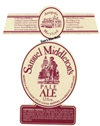 Samuel Middleton's Pale Ale Label with neck