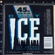 Colt Ice Beer Label