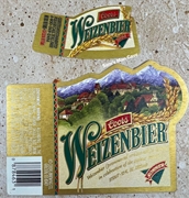 Coors Weizenbier Label with neck