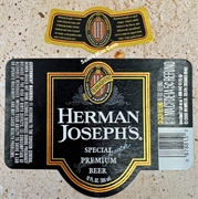 Herman Joseph's Beer Label with neck