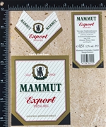 Mammut Export Beer Label 