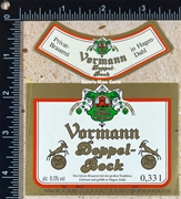 Vormann Doppel-Bock Label with neck