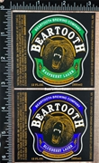Beartooth Label Set