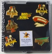 Bud Bowl Commemorative Pin Set