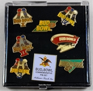 Bud Bowl Commemorative Pin Set